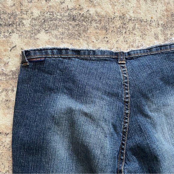 Jordache Y2K Womens Low Rise Flared Jeans 8 Dark Wash READ DESCRIPTION - Picture 11 of 12